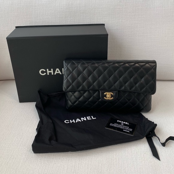 chanel classic clutch